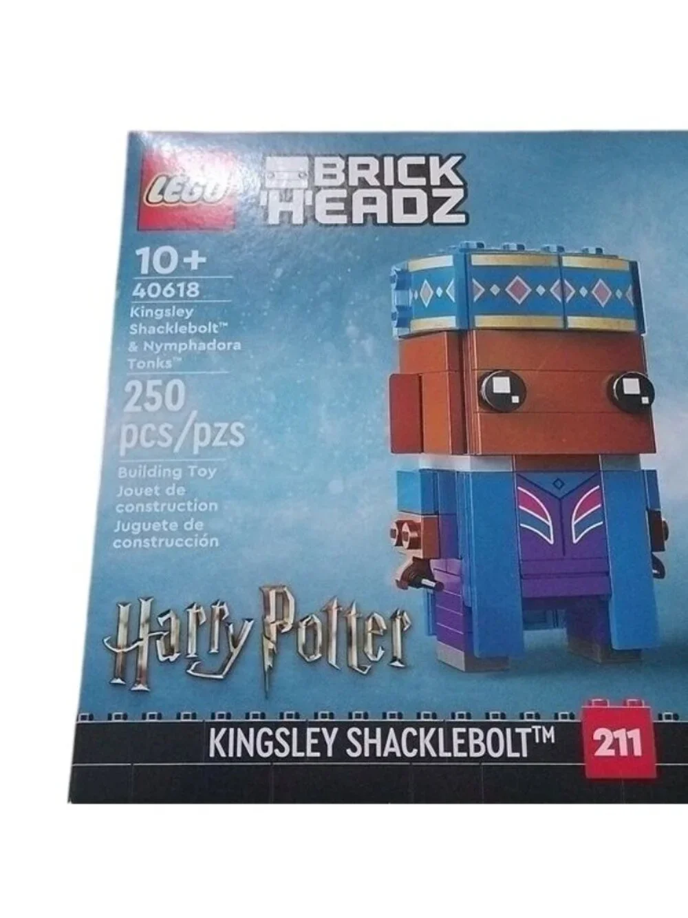 Lego 40618 Brickheadz Kingsley Shacklebolt & Nymphadora Tonks Figures